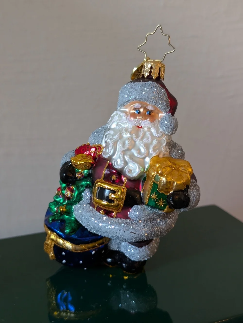Christopher Radko festive glass